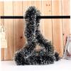 DECHOUS 2 Tree Decoration Strips Wreaths Large Xmas Tinsel Garland Indoor Decorative Tree Pendants Decor Swirl Ribbon Shiny Snow Tinsel view 3