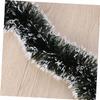 DECHOUS 2 Tree Decoration Strips Wreaths Large Xmas Tinsel Garland Indoor Decorative Tree Pendants Decor Swirl Ribbon Shiny Snow Tinsel view 4