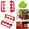 Meatballs Fishballs Mold Creative Fish Meat Balls Maker Homemade DIY Mould Kitchen Cooking Tools - Red. Melon Ballers view 4