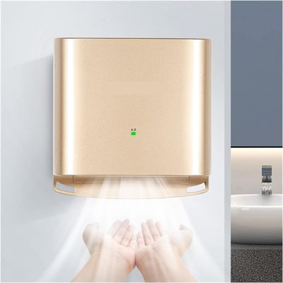 LLHBBSHYYDM Commercial Hand Dryer, Hand Dryers for Bathroom, High Speed Hand-Drying Device Smart Induction Wall Mounted Induction Hand Drying Machine for Bathroom(Oranje)