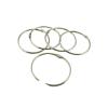 20 Pieces 50mm Metal Curtain Rings Curtain Open Rings Sliding Hook Rings view 1
