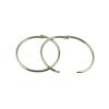 20 Pieces 50mm Metal Curtain Rings Curtain Open Rings Sliding Hook Rings view 4