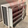 Air Conditioner Deflector Compressor Heat Pump Air Outlet Anti-Direct Blowing Cover, Air Conditioner Deflector for Outdoor Unit Condenser, Steel Air Outlet Baffle Defender Grilles view 1