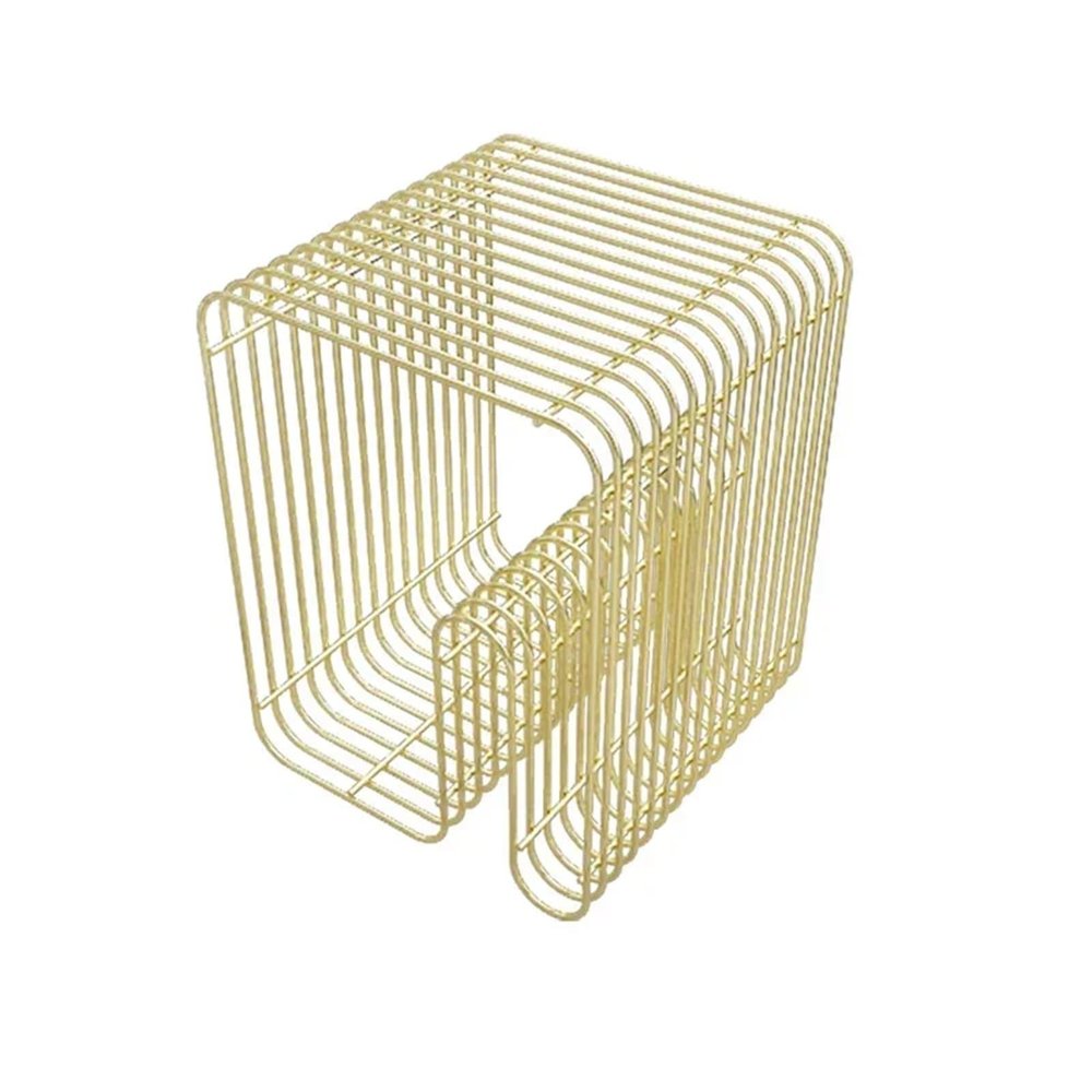 DJJSDMY Magazine Holder Minimalist Book and Newspaper Creative Magazine Metal(Color 3)