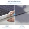 BEDLORE 2 Pack Waterproof Mattress Protector, King Size Pad with Deep Pocket 6"-18" Depth, Soft Breathable Dirt Proof Single Bed Mattress Cover for Bedroom, Dorm Room (Navy Blue) view 2