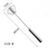 Stainless Steel Hand Mixer Manual and Semi-Automatic Egg Beater for Whipping Cream Cake Batter Baking Electric Kitchen view 2