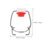 Alipis 10pcs Swing Top Lids for Glass Bottles Silicone Seals Airtight Caps for Home Brewing Vinegar and Beverage Storage Easy to Install and Elegant Design view 2