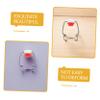 Alipis 10pcs Swing Top Lids for Glass Bottles Silicone Seals Airtight Caps for Home Brewing Vinegar and Beverage Storage Easy to Install and Elegant Design view 3