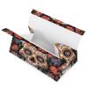 Tissue Box Cover PU Leather Tissue Case Sugar Skulls Square Tissue Box Holder for Bathroom, Vanity Countertop, Tabletop, Car view 2