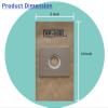 20 Pack,Vacuum Cleaner Dust Bag VP-95B,Compatible with Vacuum Cleaner Compatible with 3500, 5900, 6300 series B 48K2C 2037270 67E2, Microfiltration dust bag view 2