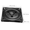 Holibanna Square Furniture Swivel Plate 360 Degree Rotating Seat Base for Bar Stool and Office Chair Replacement Heavy Duty Swivel Bearing for Easy Rotation view 2
