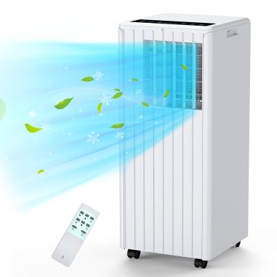 Portable Air Conditioners 8000Btu Air Conditioner With Remote Control, 3-In-1 FreeStand Cooling AC Unit With Dehumidifier, Fan, Cools Room Up to 350 Sq.Ft, 24H Timer, Windows Kit Included
