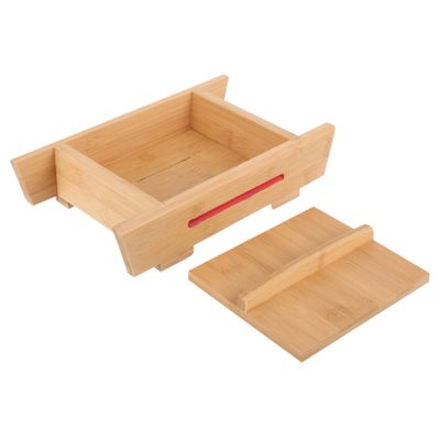 Tofu Press Mould with Lid, Wooden Shaping Mold for Home Use