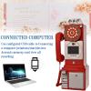 Video Audio Guest Book Phone,1080p Video Audio Wedding Phone, 32GB Customized Video Audio Guest Book Alternatives,for Wedding Bridal Shower, Birthday, Graduations,Red view 3