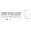 Commercial Air Curtains Air Curtain Super Natural Wind Commercial Mute And Energy-saving Dual-speed Adjustable Speed Remote Control Ceiling Air Curtains Coolers(1.2m) view 2