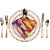 Crayons Cloth Dinner Napkins 4 PCS Table Cloth Napkins Washable Reusable, Eco-Chic Cloth Napkin for Farmhouse Party Spring Summer Easter view 3