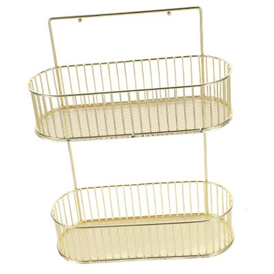 LABRIMP Wall-Mounted Spice Rack Kitchen Condiment Holder Multi-use Storage Organizer Dish Rack