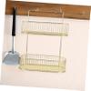 LABRIMP Wall-Mounted Spice Rack Kitchen Condiment Holder Multi-use Storage Organizer Dish Rack view 4