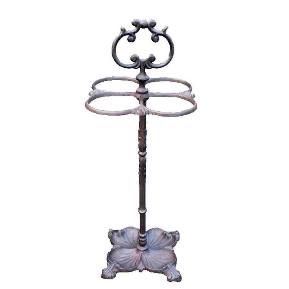 YHdtUO Umbrella Stand Umbrella Racks Retro Umbrella Holder, Standing Umbrella Storage Rack for Family Hotel Cafes, Waterproof and Rustproof, 23.5X23.5X61Cm