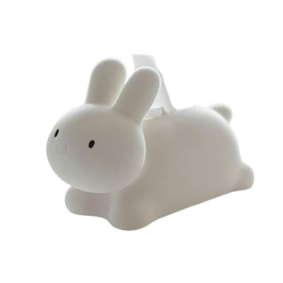 cfycfy987 Tissue Box Holder Small Personalized Cute Household Rabbit Shape Tissue Box Living Room Coffee Table Dining Table Bedroom Scandinavian Drawer Box Tissue Box Covers