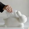 cfycfy987 Tissue Box Holder Small Personalized Cute Household Rabbit Shape Tissue Box Living Room Coffee Table Dining Table Bedroom Scandinavian Drawer Box Tissue Box Covers view 4