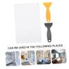 Alipis 6pcs Slip Bath Tub Stickers Peva Non-Slip Shower Stickers Scrapers for Bathrooms Stairs view 3