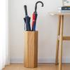 HGIYA Umbrella Stand Japanese Style Retro Umbrella Stand,Wooden Umbrella Stand for Sticks/Walking Sticks,Home Living Room Umbrella Organizer view 2