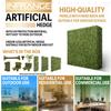 INFRANGE 144Wx36Hx6D inches Artificial Boxwood Hedge Wall, Plant Hedge Wall Room Divider, Privacy Screen, Green Plant Fake Grass Background Partition for Home Office Studio Partition view 2