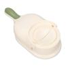 Dumpling Mold Press, ABS Portable Dumpling Maker, Dumpling Making Tool for Wonton, Rolls, Potsticker, Fruit Pies, Dough Stamp Cutter for Home Kitchen Cooking (White) view 1