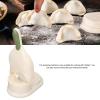 Dumpling Mold Press, ABS Portable Dumpling Maker, Dumpling Making Tool for Wonton, Rolls, Potsticker, Fruit Pies, Dough Stamp Cutter for Home Kitchen Cooking (White) view 2