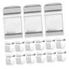DIYEAH 50pcs Adaptable Outdoor Light Hooks Metal Clips for Christmas Lights Gutter Guards Patio Garden Terrace Deck Decor view 1