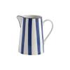 GLigeT Iced Tea Pitcher 1.5L Blue Ceramic Water Kettle with Handle Milk Tea Juice Pitcher Kitchen Water Pot Water Jug view 1
