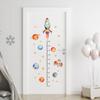 Fufuquare Cartoon Rocket Planet Growth Chart Wall Stickers Height Measurement Vinyl Wall Decals for Kids' Rooms Nursery Classroom view 4