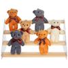 4-Tier Wood & Acrylic Display Riser, Perfect For Toys, Dolls, Jewelry, Makeup, Perfume, And Cupcakes view 1