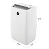 12000 Btu Portable Air Conditioners, Fan, Cooling & Dehumidification 3-In-1 Ac Unit, Portable Ac with 24h Timer & Remote Control, Cool Up to 550 Sq.Ft Ac Units for Rooms view 3