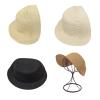 Elegant Victorian Bonnets French Straw Bonnet For Women Victorian Sun Hat For Makeup Party view 4