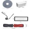 15 Packs Accessories Kit Compatible with Roborock Qrevo Curv/Qrevo Edge,Q Revo Curv Q Revo Edge Vacuum Cleaner, Include 1 Main Brush,4 Mop Clothes, 2 Hepa Filters,4 Side Brush and 4 Dust Bag view 4