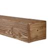 Adorwood Handmade Fireplace Mantel Shelf 60", Rustic Wood Mantles for Over Fireplace, Wall Mounted Floating Mantel Shelves for Living Room Decor (Light Rustic, 60Lx6Hx8D) view 1