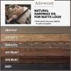 Adorwood Handmade Fireplace Mantel Shelf 60", Rustic Wood Mantles for Over Fireplace, Wall Mounted Floating Mantel Shelves for Living Room Decor (Light Rustic, 60Lx6Hx8D) view 4