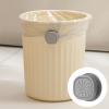 2PCS Waste Bin Rotating Fixed Clip Garbage Bag Side Button Waste Basket Fixation Trash Bag Non-Dirty Hand Holder Storage Tool,Suitable for kitchen clip rubber bands view 3