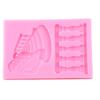 3D Craft Staircase Railing Silicone Molds Cake Border DIY Cake Decorating Tools Clay Candy Chocolate Gum Paste Molds view 3