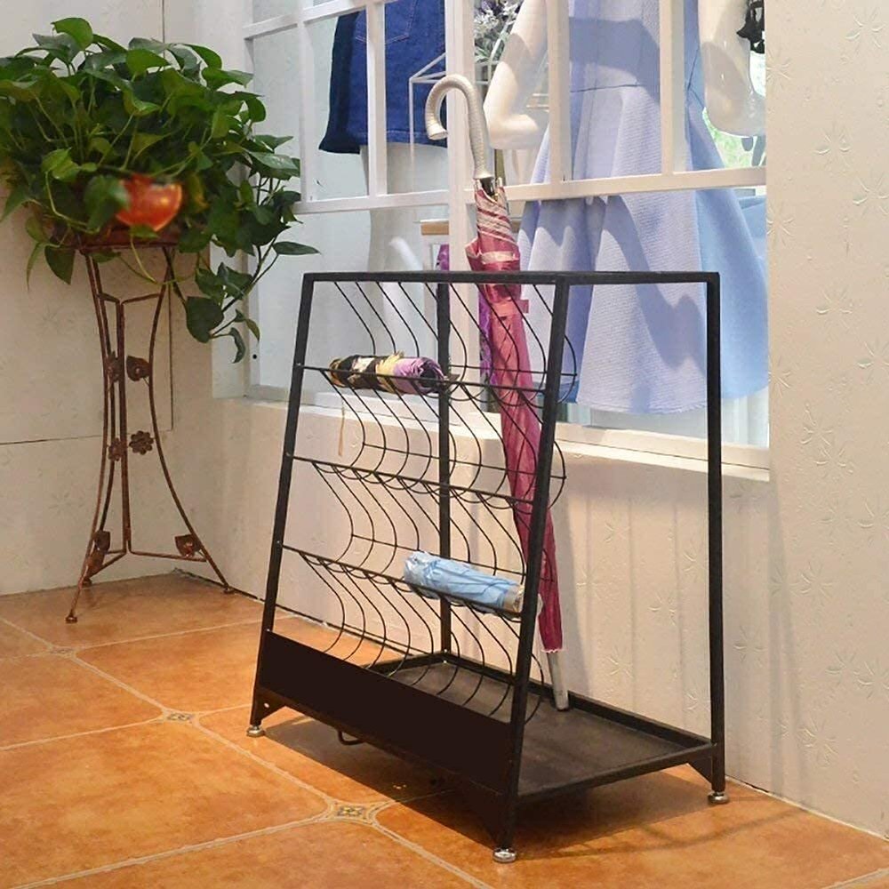 GGGUOJINN Umbrella Stand Umbrella Stand Umbrella Stand Iron Art Hotel Blinds Office Shelf Umbrella Stand Coat Stand Stand The Umbrella Stand (Color : #3) (#1)