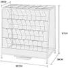 GGGUOJINN Umbrella Stand Umbrella Stand Umbrella Stand Iron Art Hotel Blinds Office Shelf Umbrella Stand Coat Stand Stand The Umbrella Stand (Color : #3) (#1) view 2