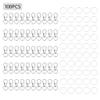 100Pcs Versatile Key Rings Hooks Keychain Making Set Swivels Lobster Clasps and Rings Metal Craft Clip view 3