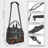 JIPOFD New York Manhattan Bridge Night Insulated Lunch Box Lunch Bag For Women Men Adult Size Reusable For Work Travel Outings view 4