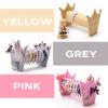 FeiYeup Sturdy Linen Headband Display Stand Organizers for Women Detachable Clear Designs for Hair Accessory Storage Rack Headbands Organizers view 3