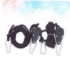 ifundom 2pcs LED Plant Hanger Pulley Rope Hooks Adjustable Hanging System for Grow Lights Sturdy Plastic and Metal Construction for Indoor Gardening and Tent Lighting view 2