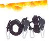 ifundom 2pcs LED Plant Hanger Pulley Rope Hooks Adjustable Hanging System for Grow Lights Sturdy Plastic and Metal Construction for Indoor Gardening and Tent Lighting view 3