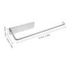 COHEALI Stainless Steel Wall Mounted Paper Towel Holder Multi-Functional Rack for Bathroom -Saving Design Easy Installation Stylish Storage view 2