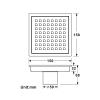 ShowerFloorDrainwithRemovableCoverMeshGrilleLongStainlessSteelFloorDrainBathroomWashingMachineWaterFloorDrain-12 view 4